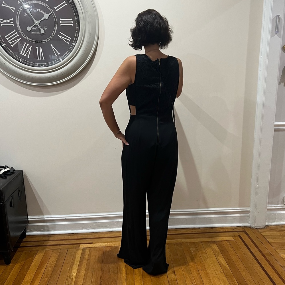 Xoxo lace cut out dressy jumpsuit - Picture 3 of 7